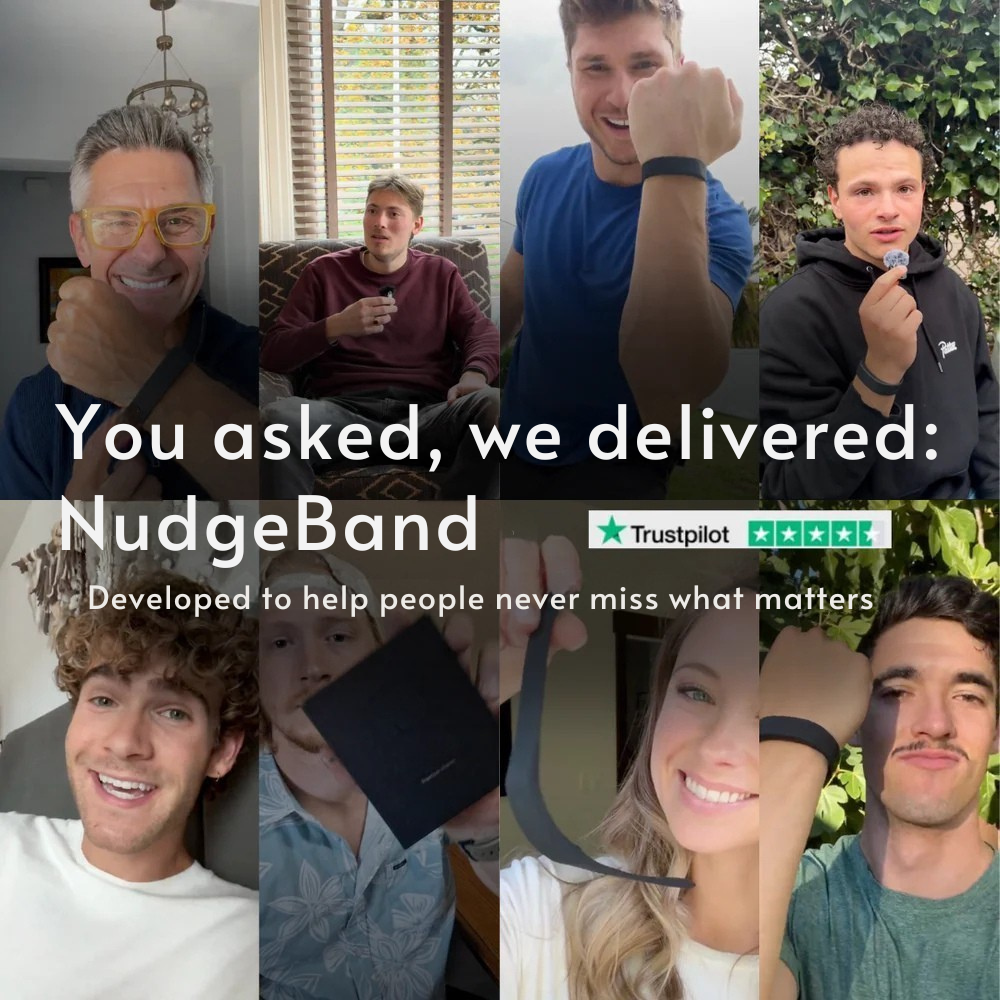 NudgeBand™ — Medication Reminder Watch